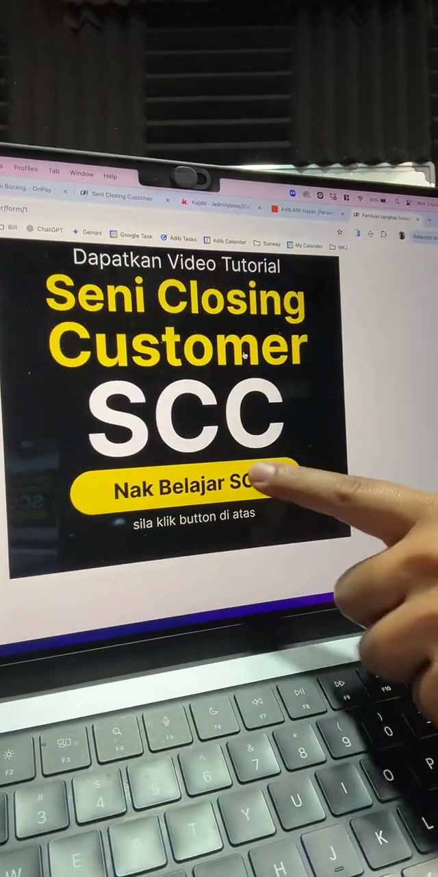Paparan rakaman pada 00:55:01