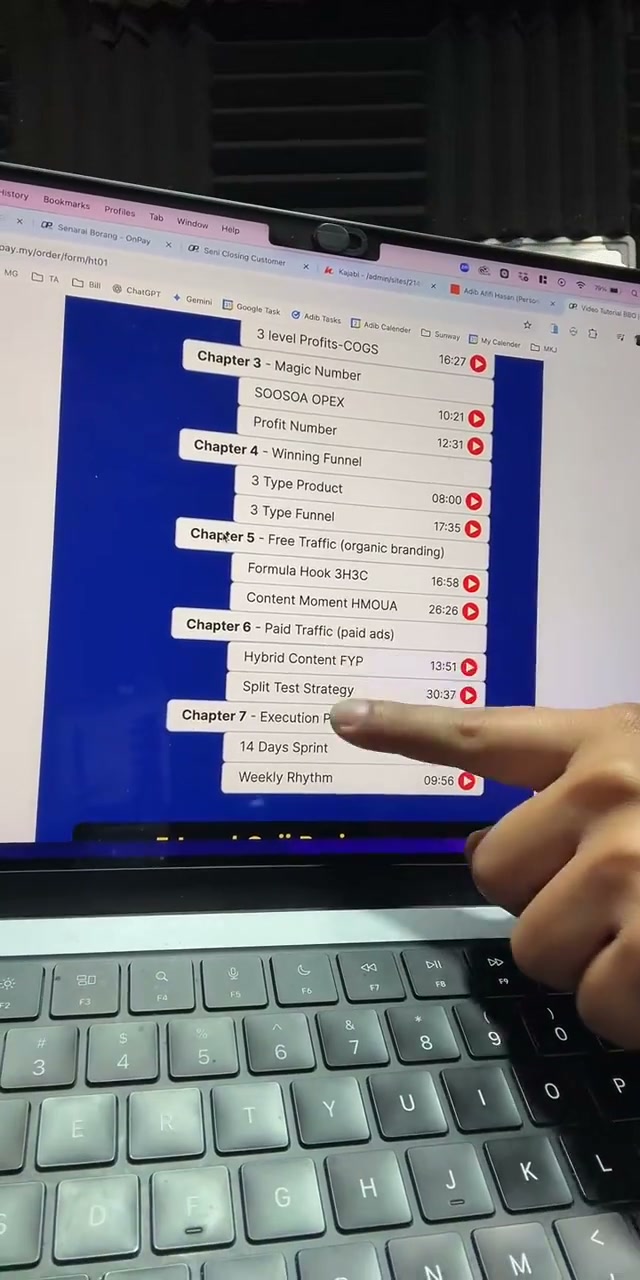 Paparan rakaman pada 00:57:10
