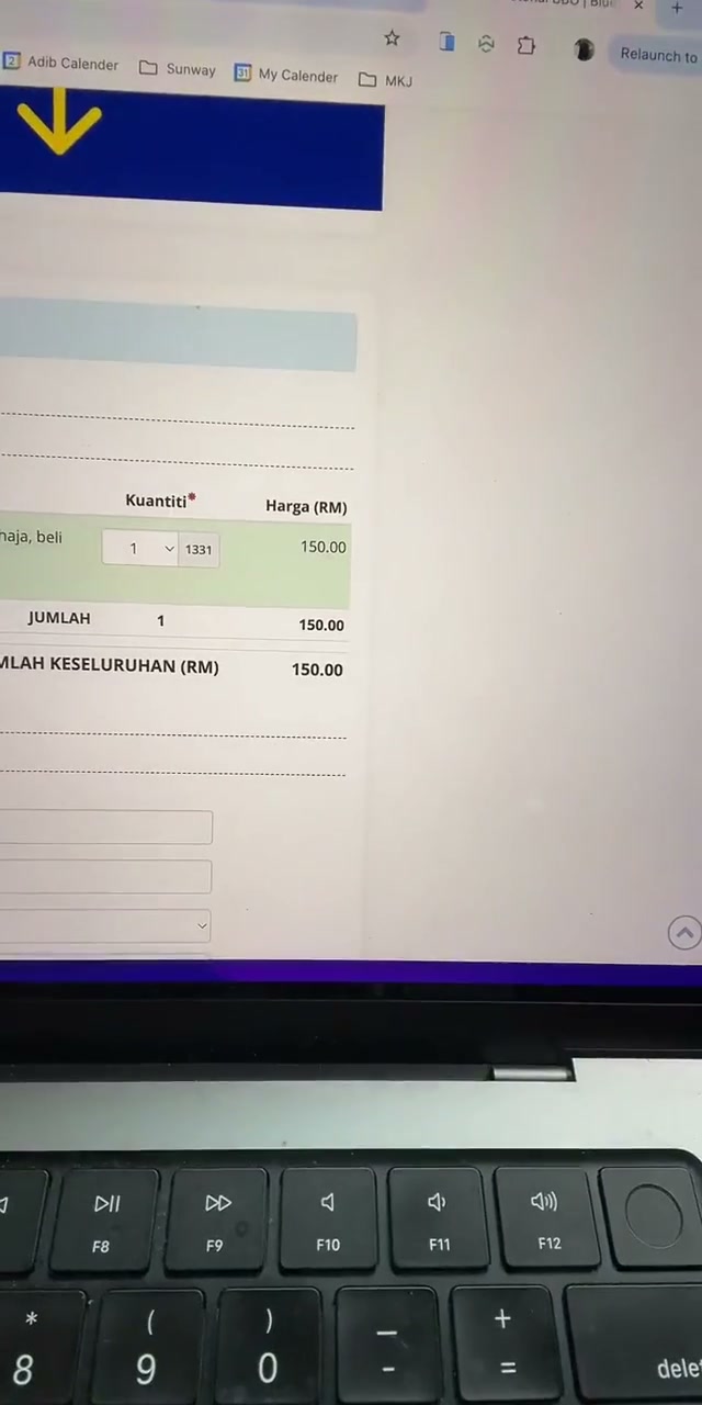 Paparan rakaman pada 01:04:05