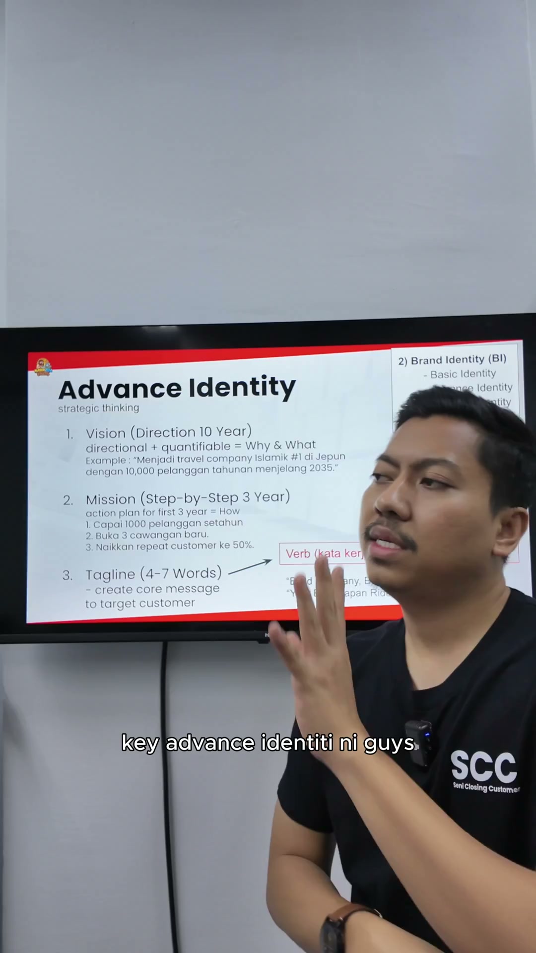 Paparan rakaman pada 00:00:03