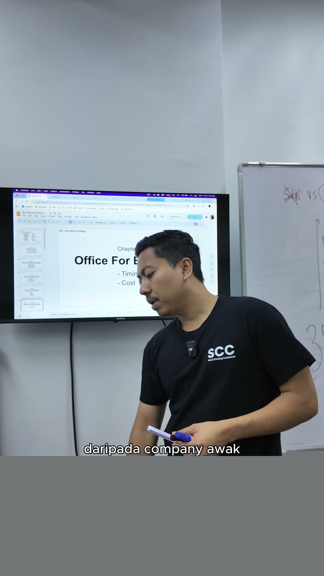 Paparan rakaman pada 00:01:45