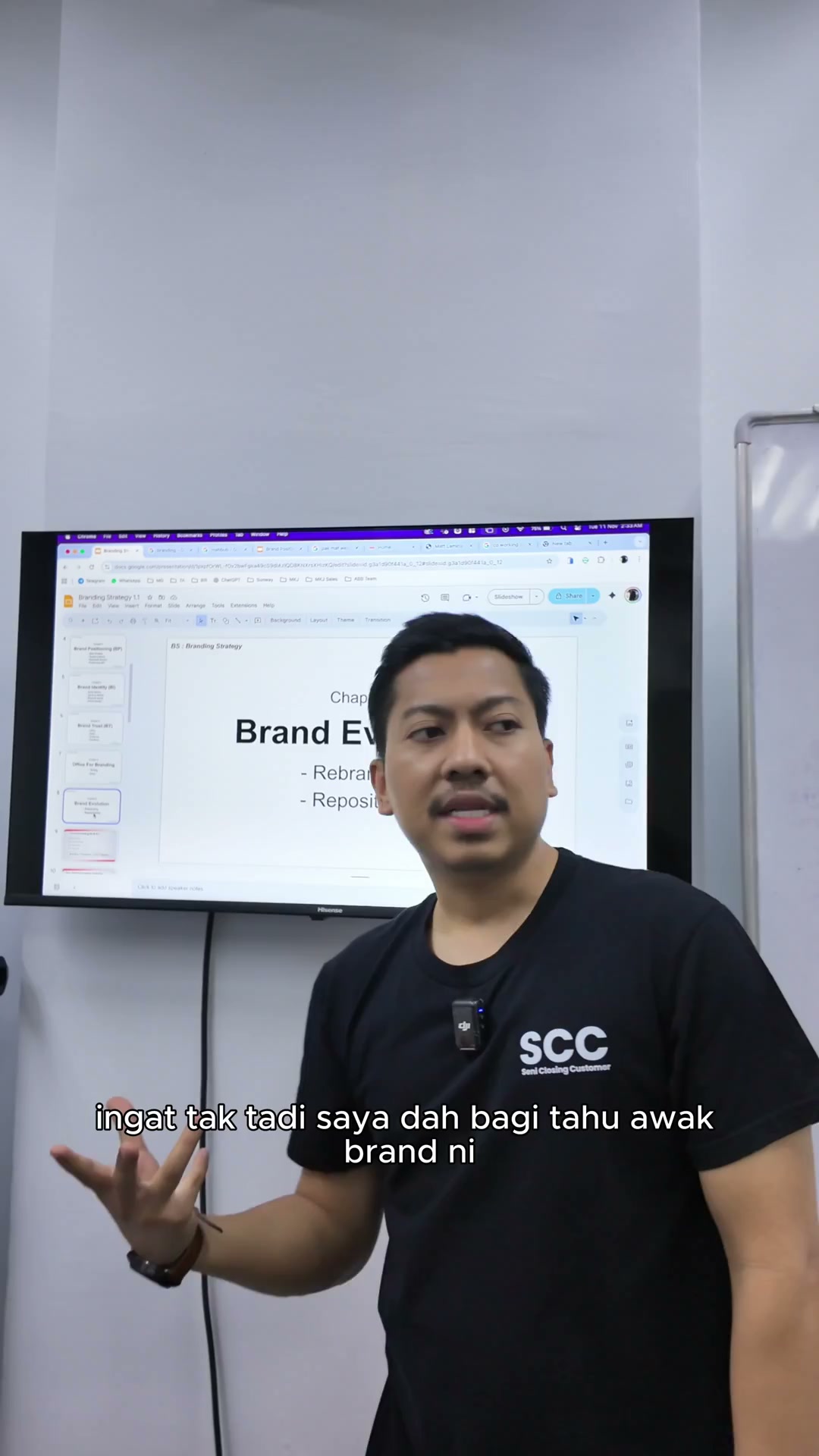 Paparan rakaman pada 00:00:06