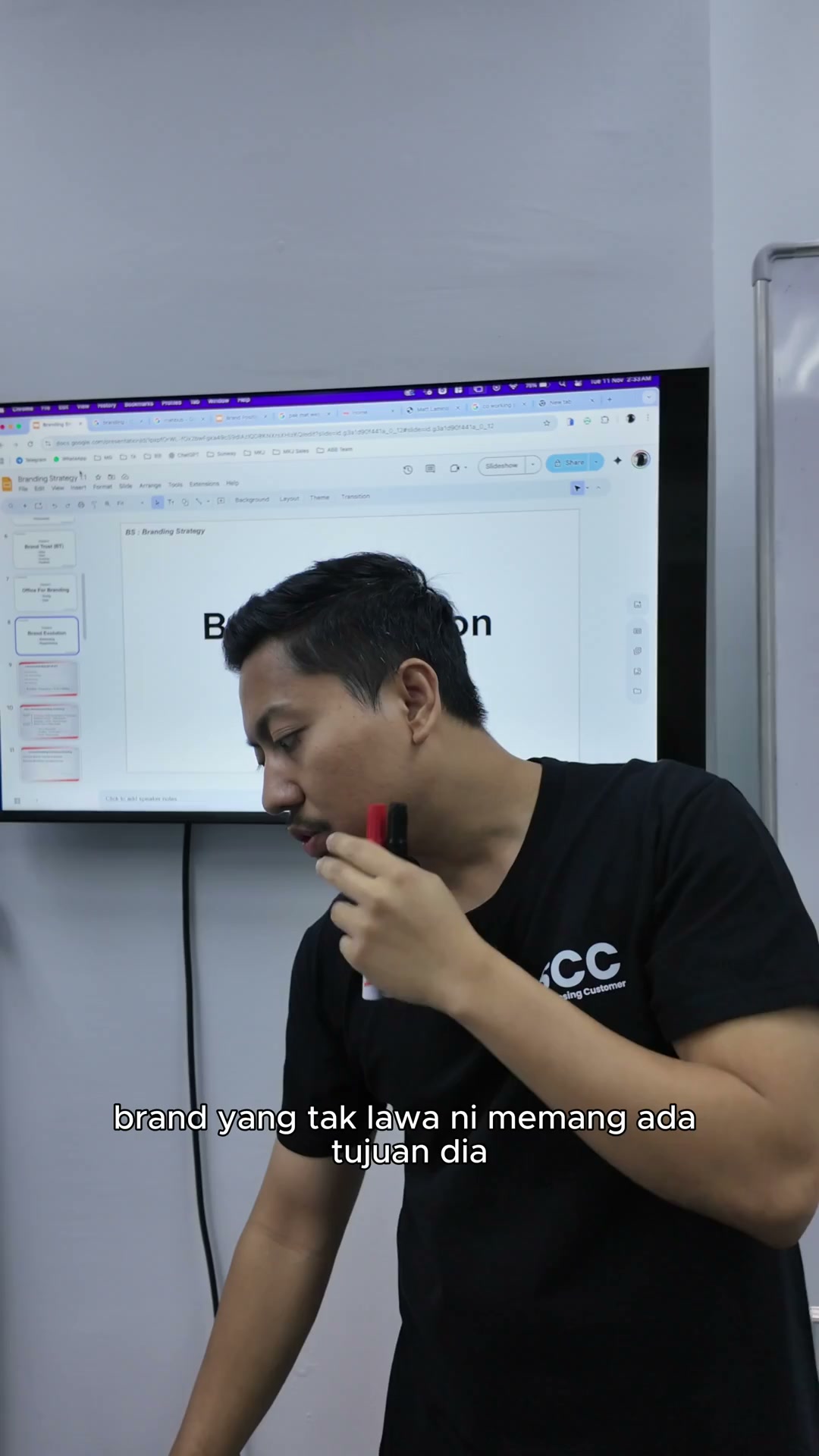 Paparan rakaman pada 00:00:12