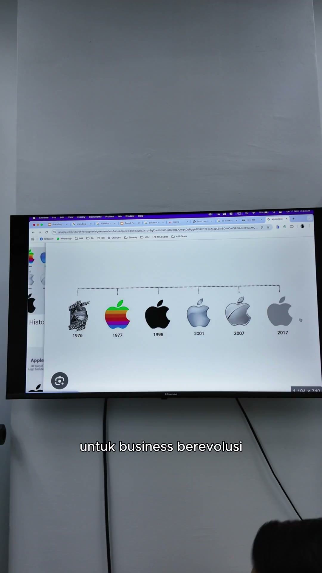 Paparan rakaman pada 00:00:54