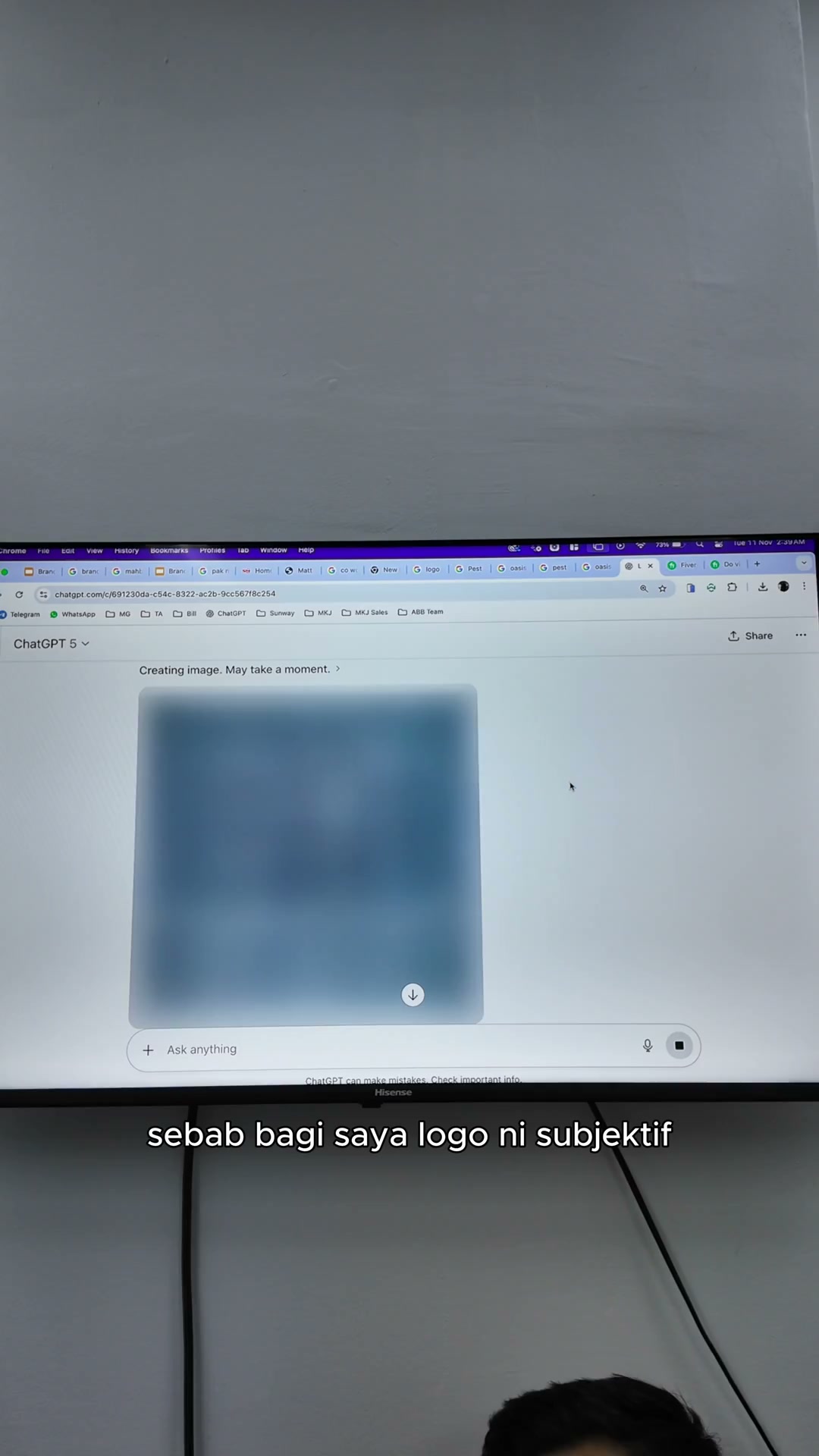Paparan rakaman pada 00:05:21