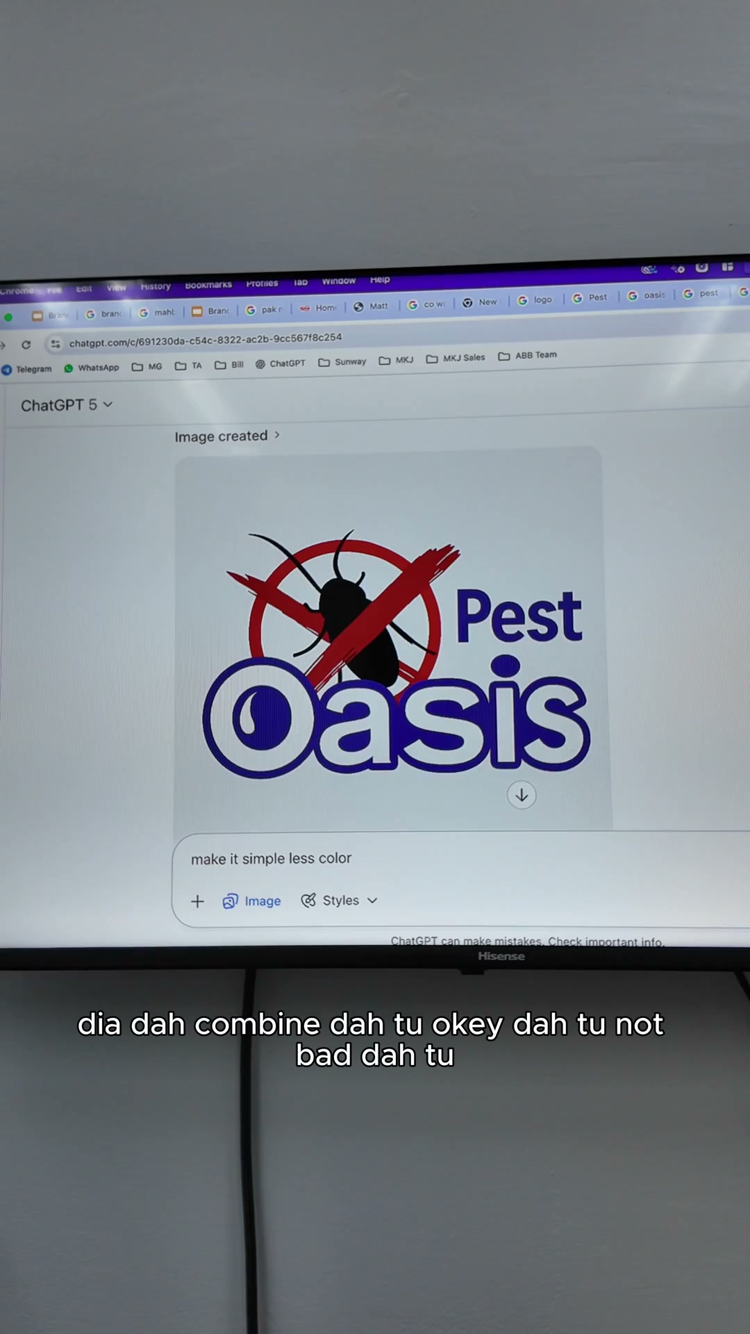 Paparan rakaman pada 00:05:42