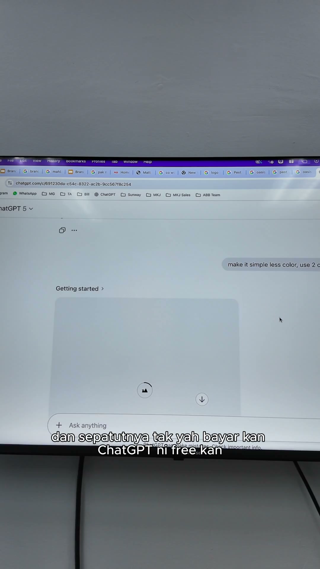 Paparan rakaman pada 00:06:06