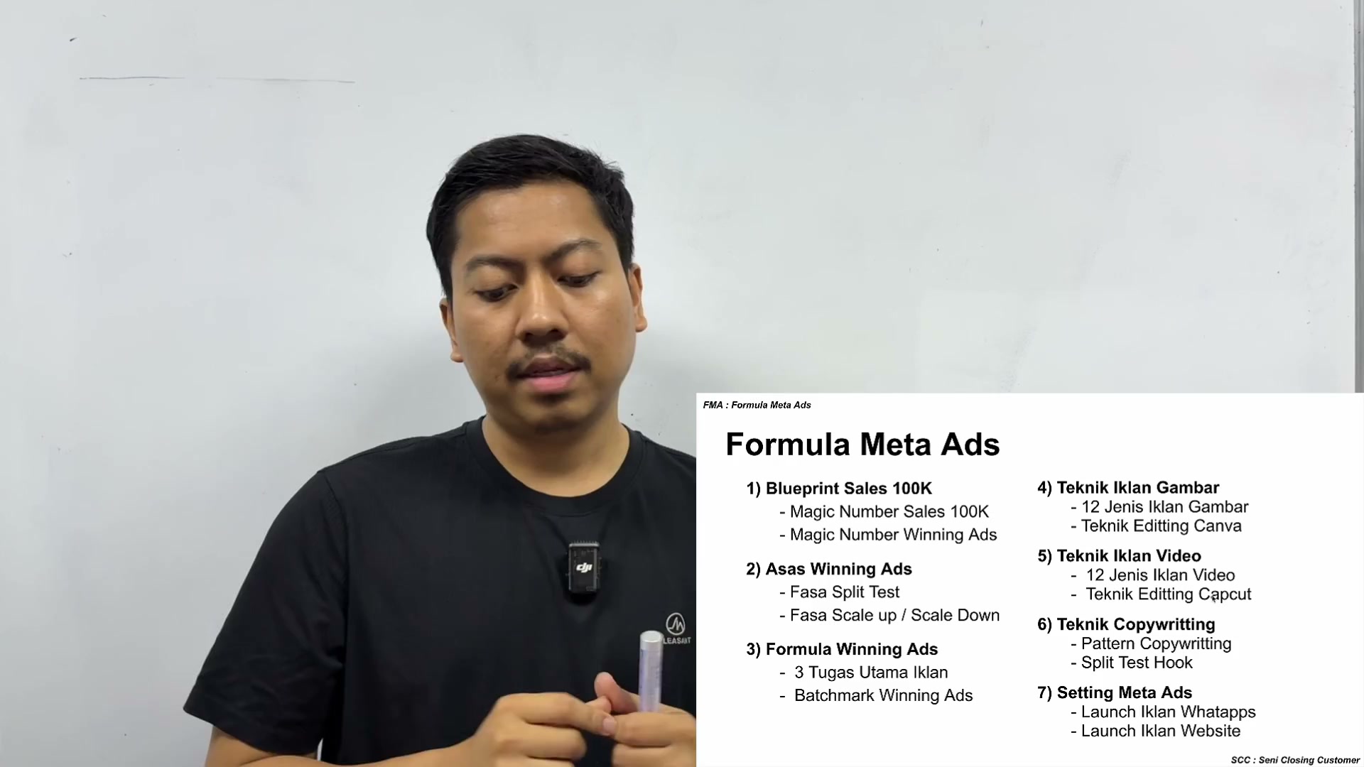 Paparan rakaman pada 00:00:30