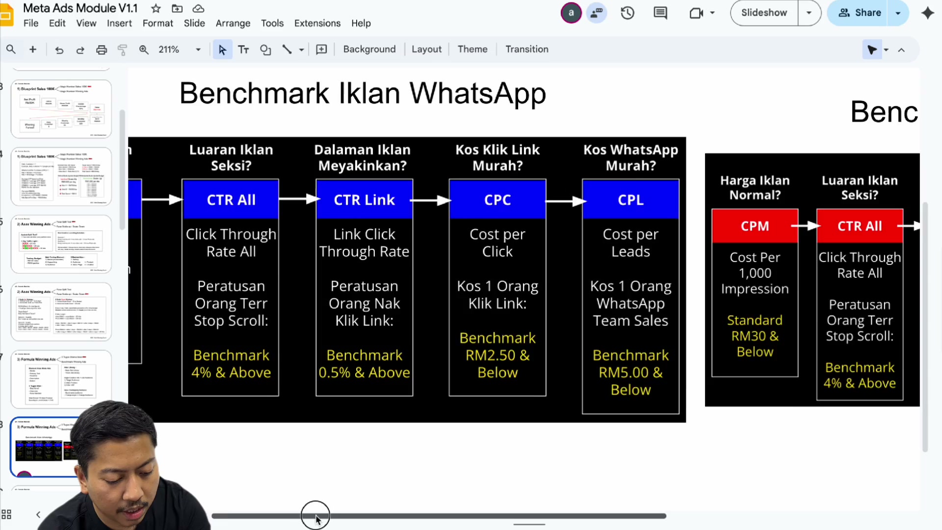 Paparan rakaman pada 00:00:21