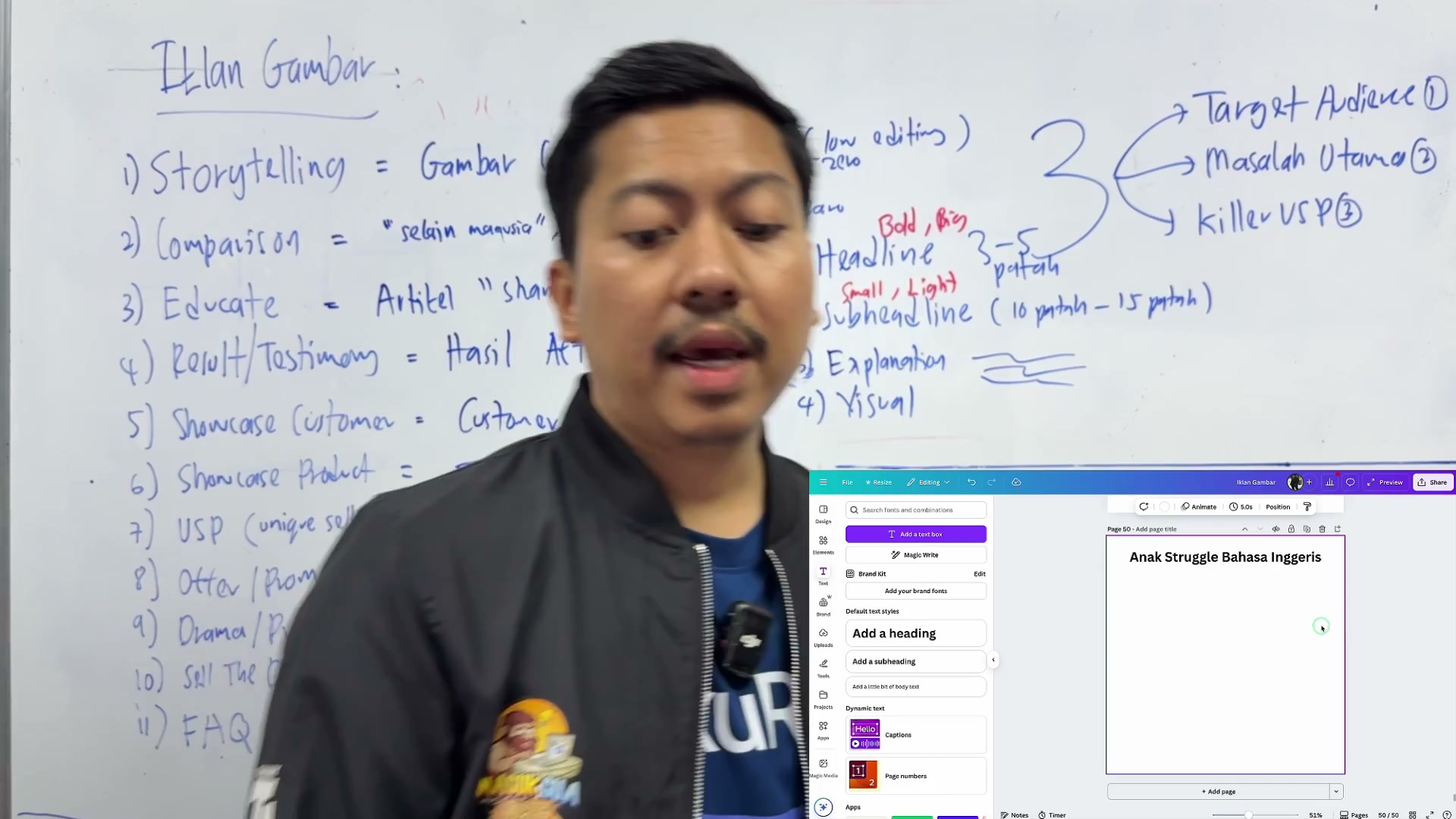 Paparan rakaman pada 00:04:21