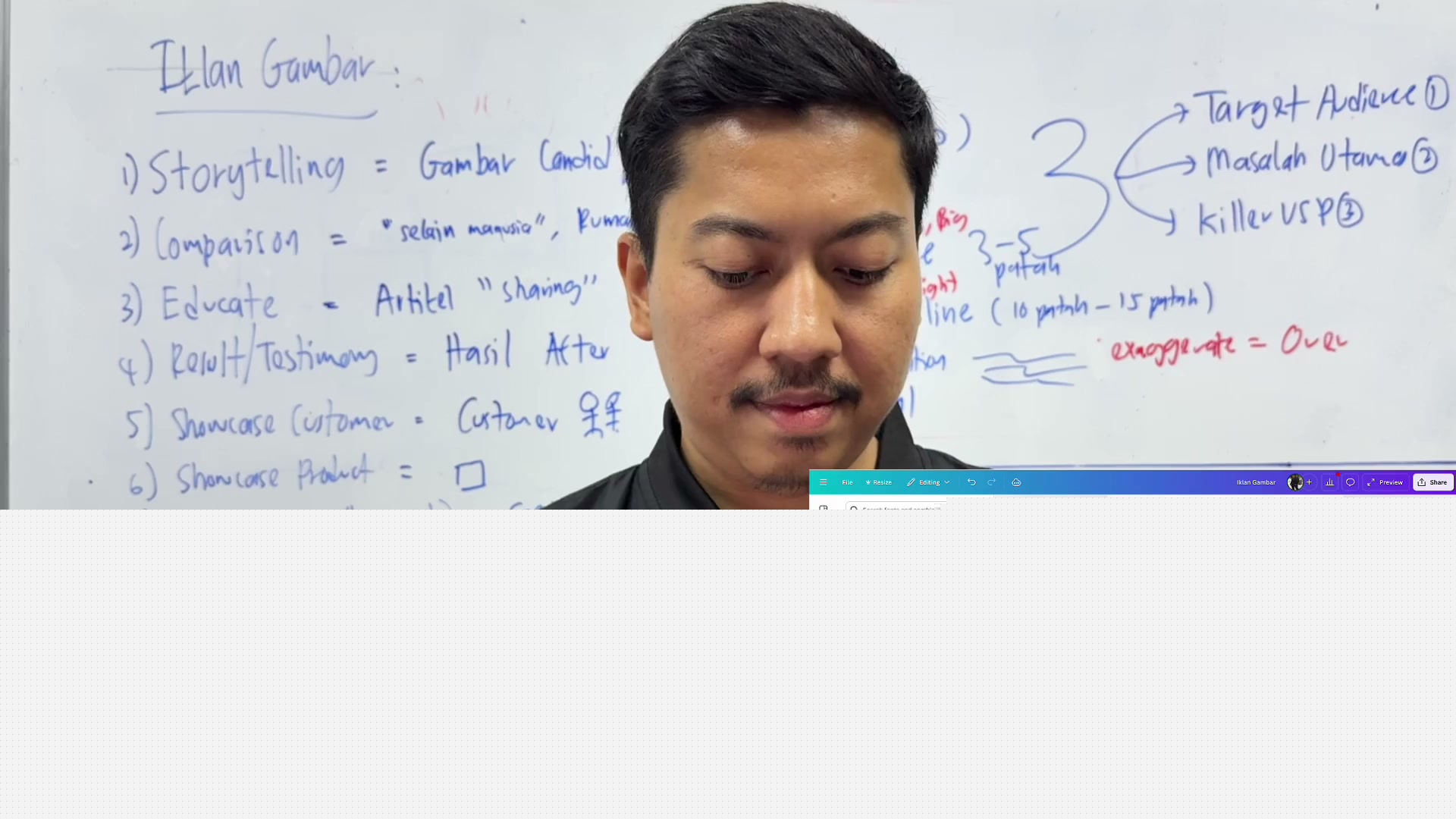 Paparan rakaman pada 00:08:42