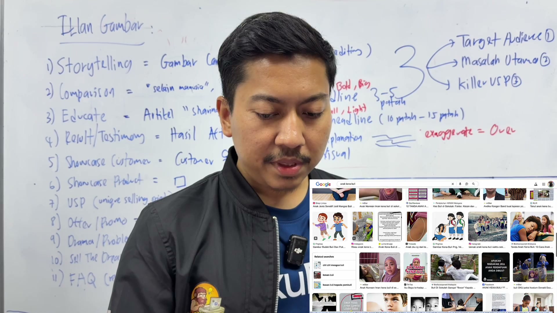 Paparan rakaman pada 00:09:57