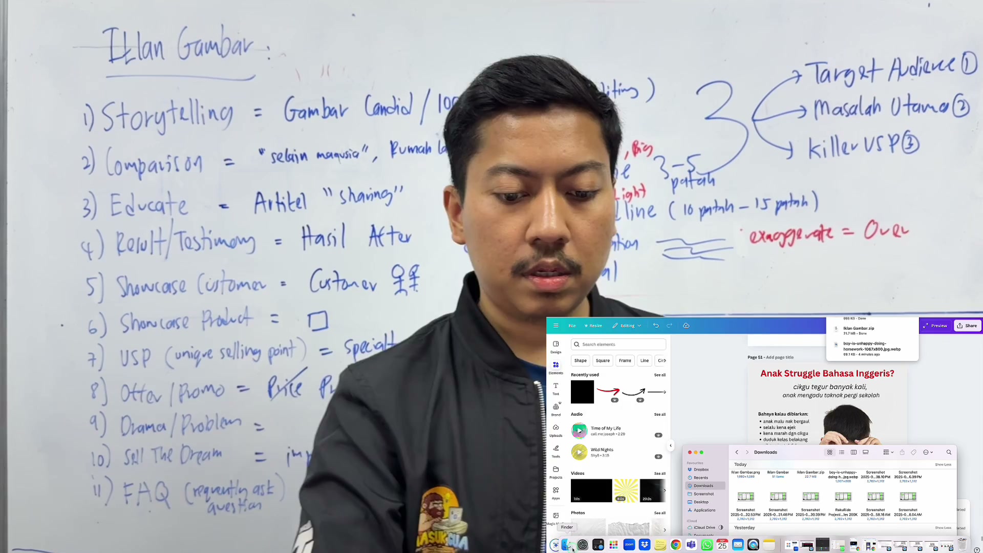 Paparan rakaman pada 00:14:54