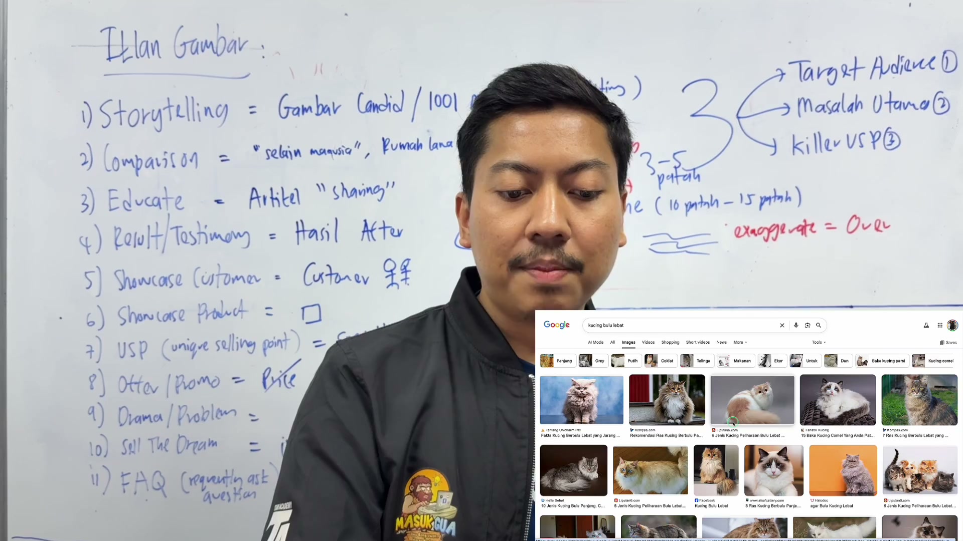 Paparan rakaman pada 00:20:42