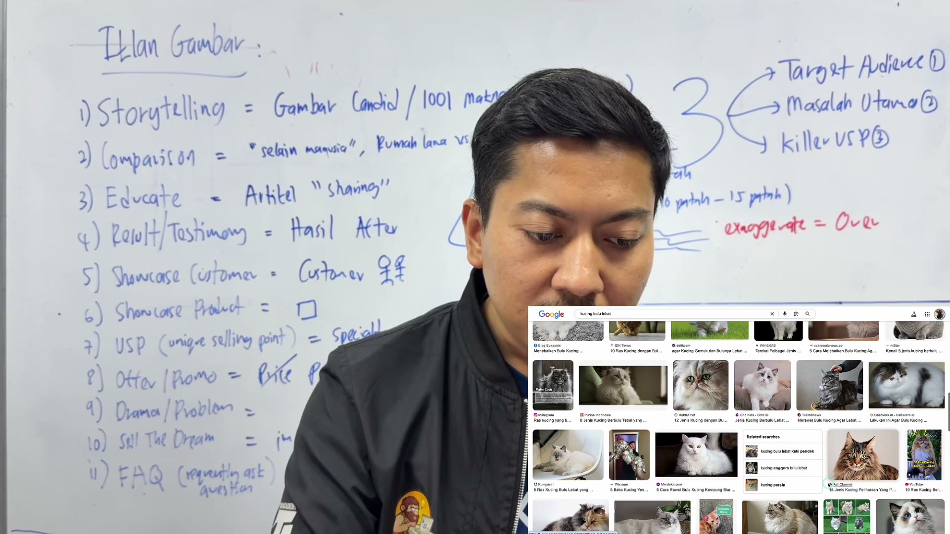 Paparan rakaman pada 00:21:00