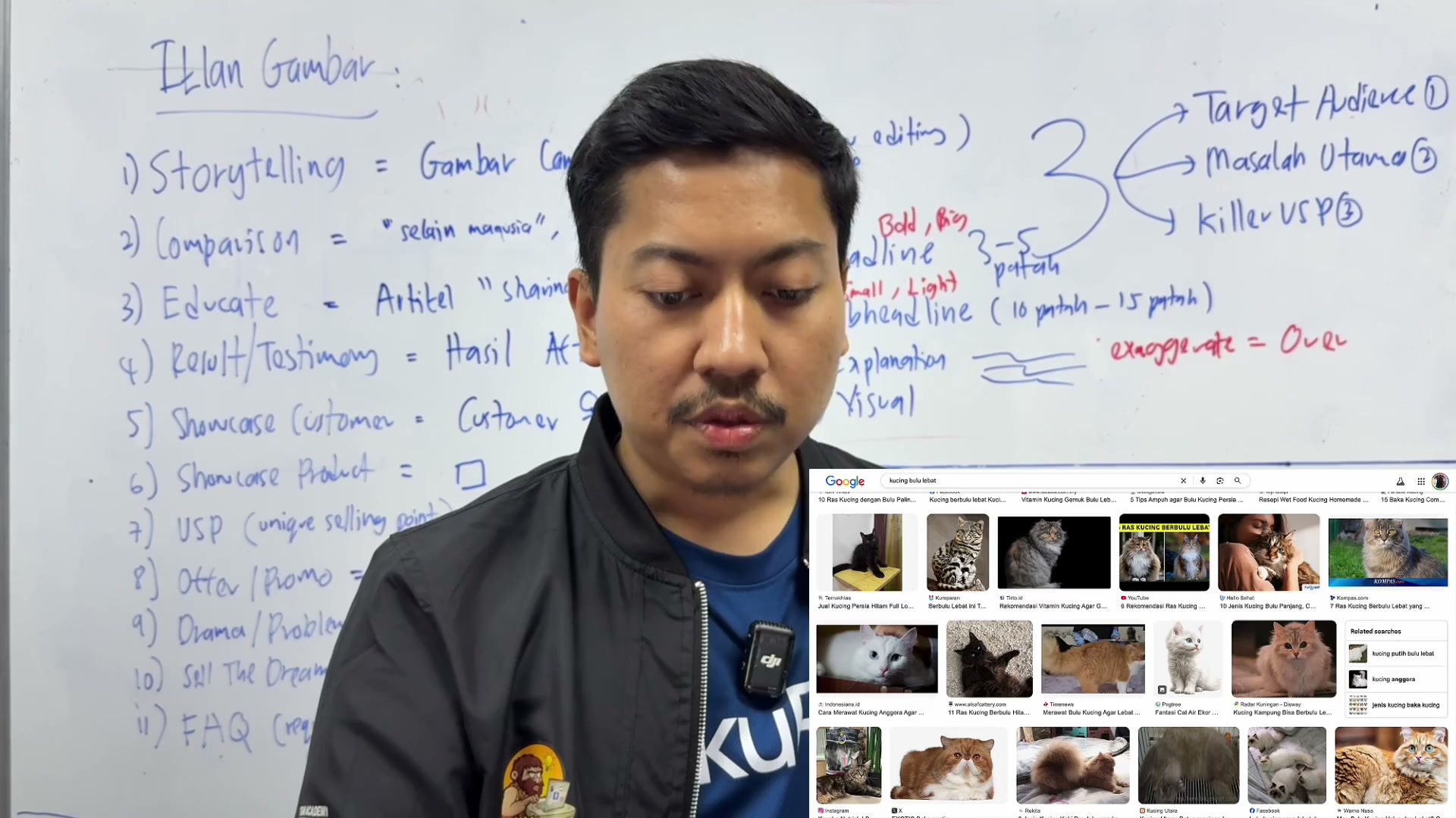 Paparan rakaman pada 00:22:21