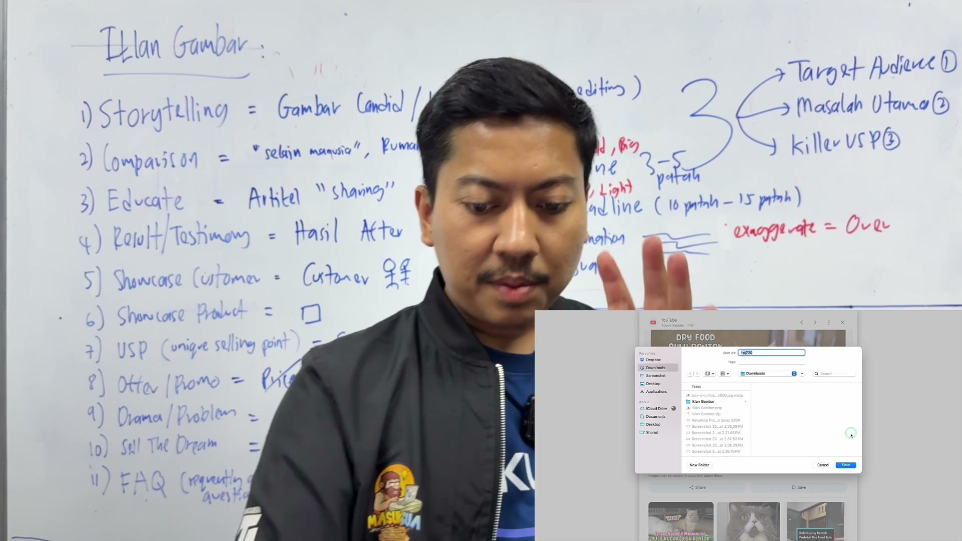 Paparan rakaman pada 00:24:42