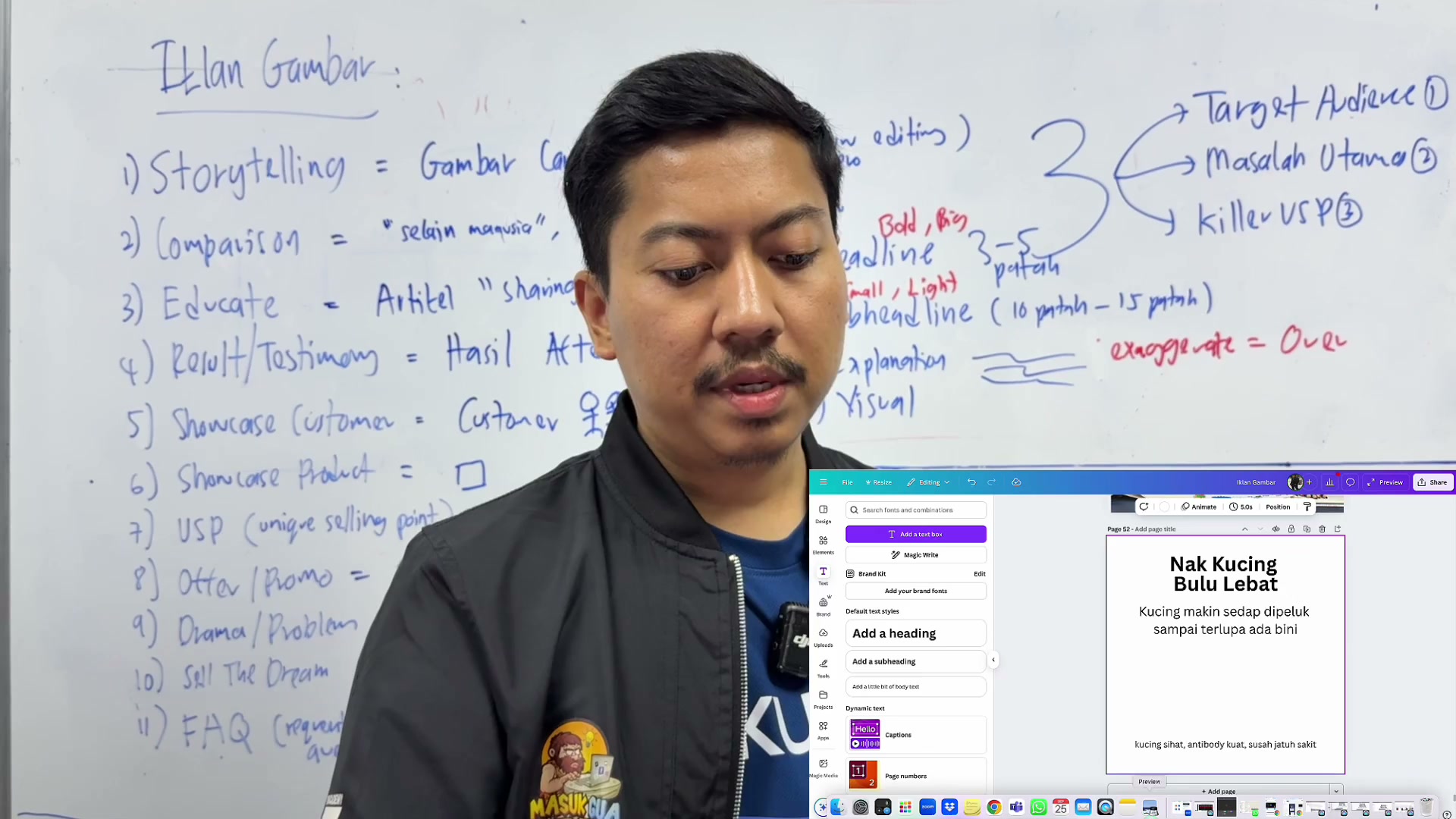 Paparan rakaman pada 00:24:48