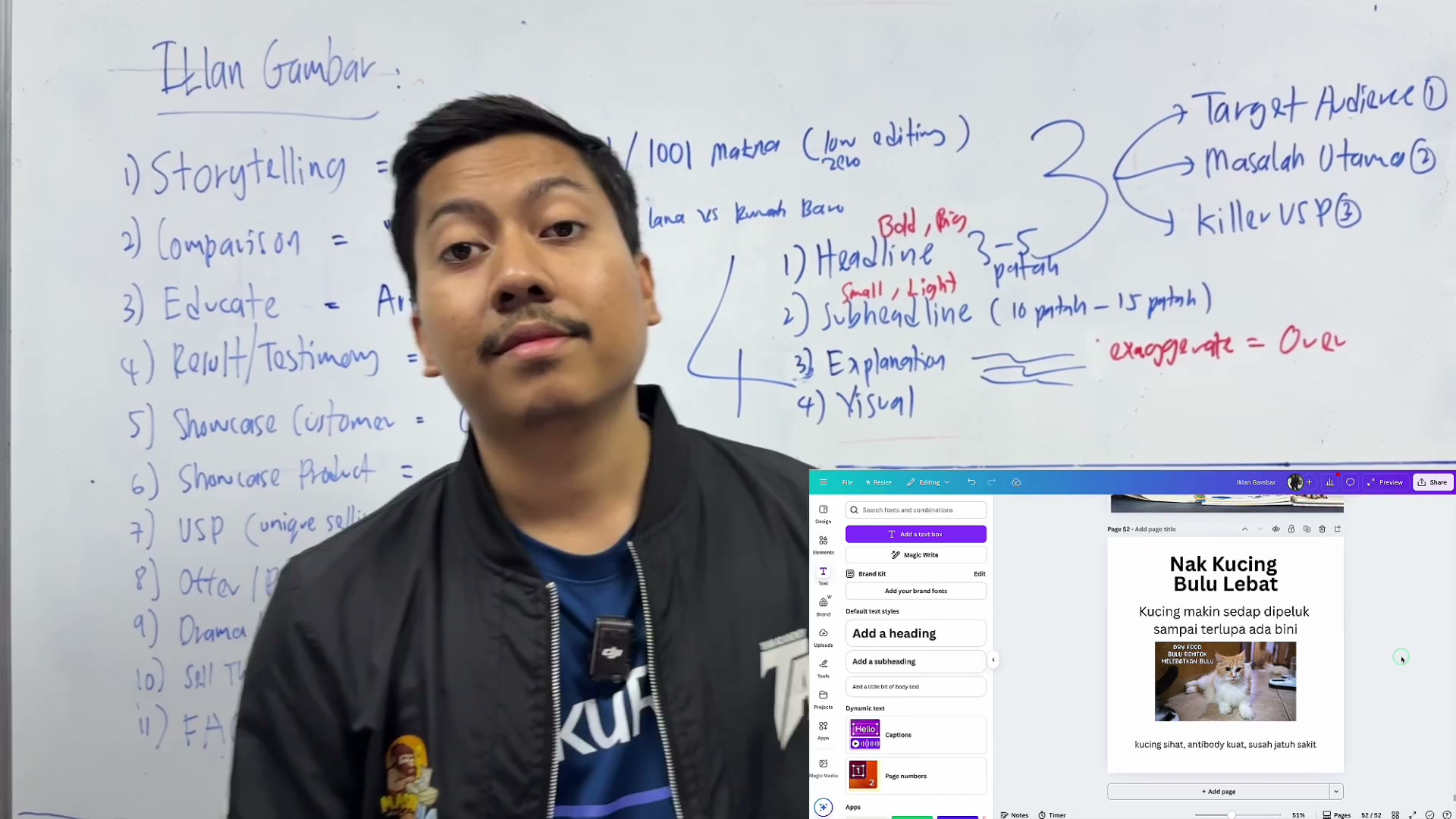 Paparan rakaman pada 00:25:03