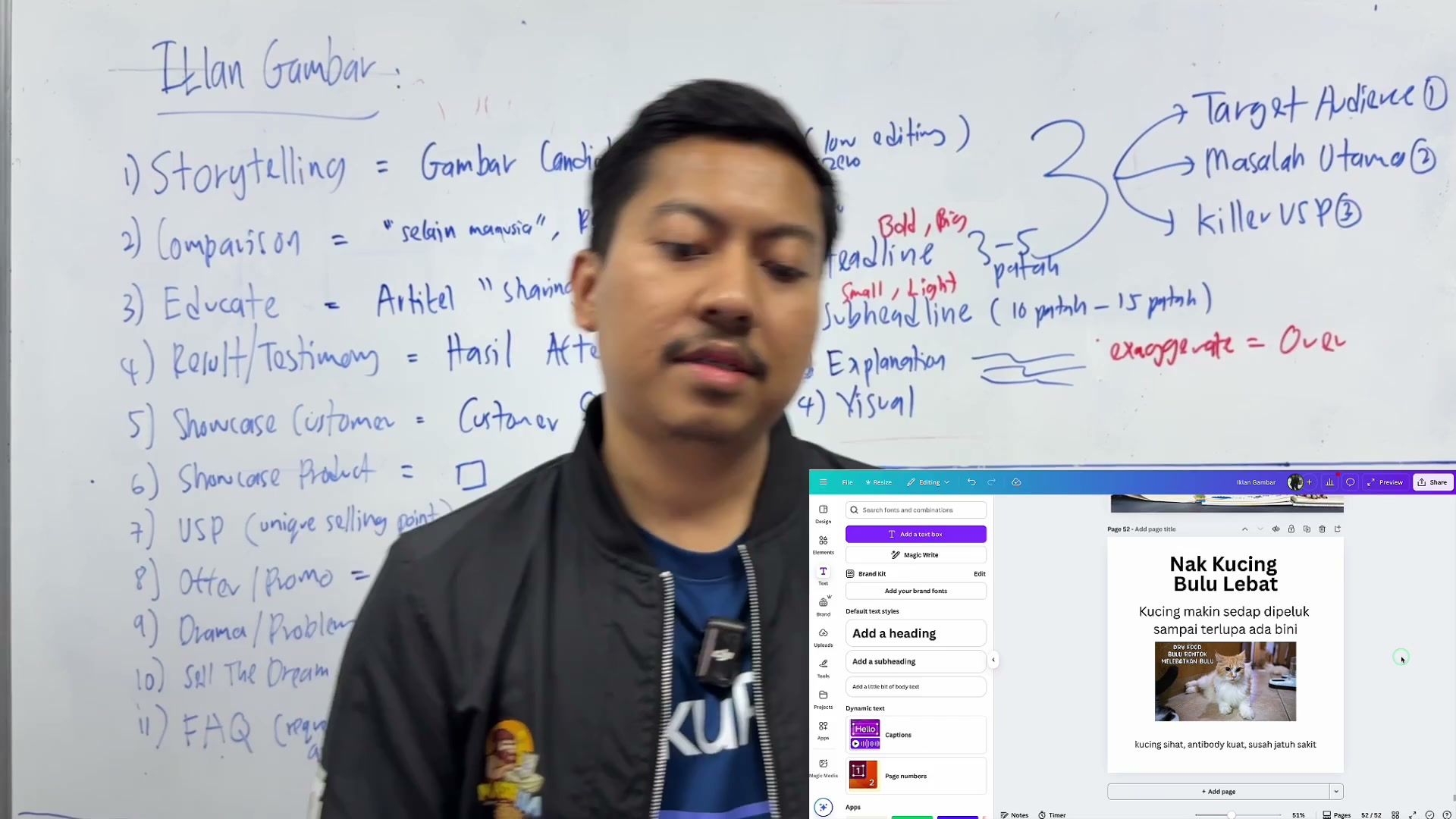 Paparan rakaman pada 00:25:06