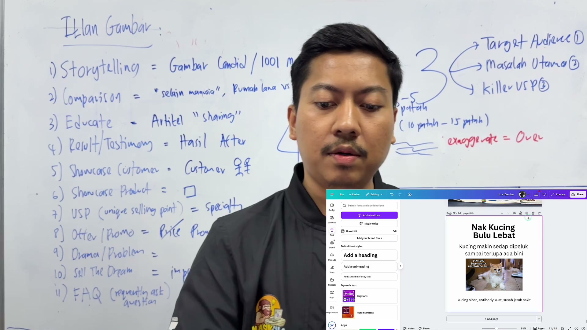 Paparan rakaman pada 00:25:09