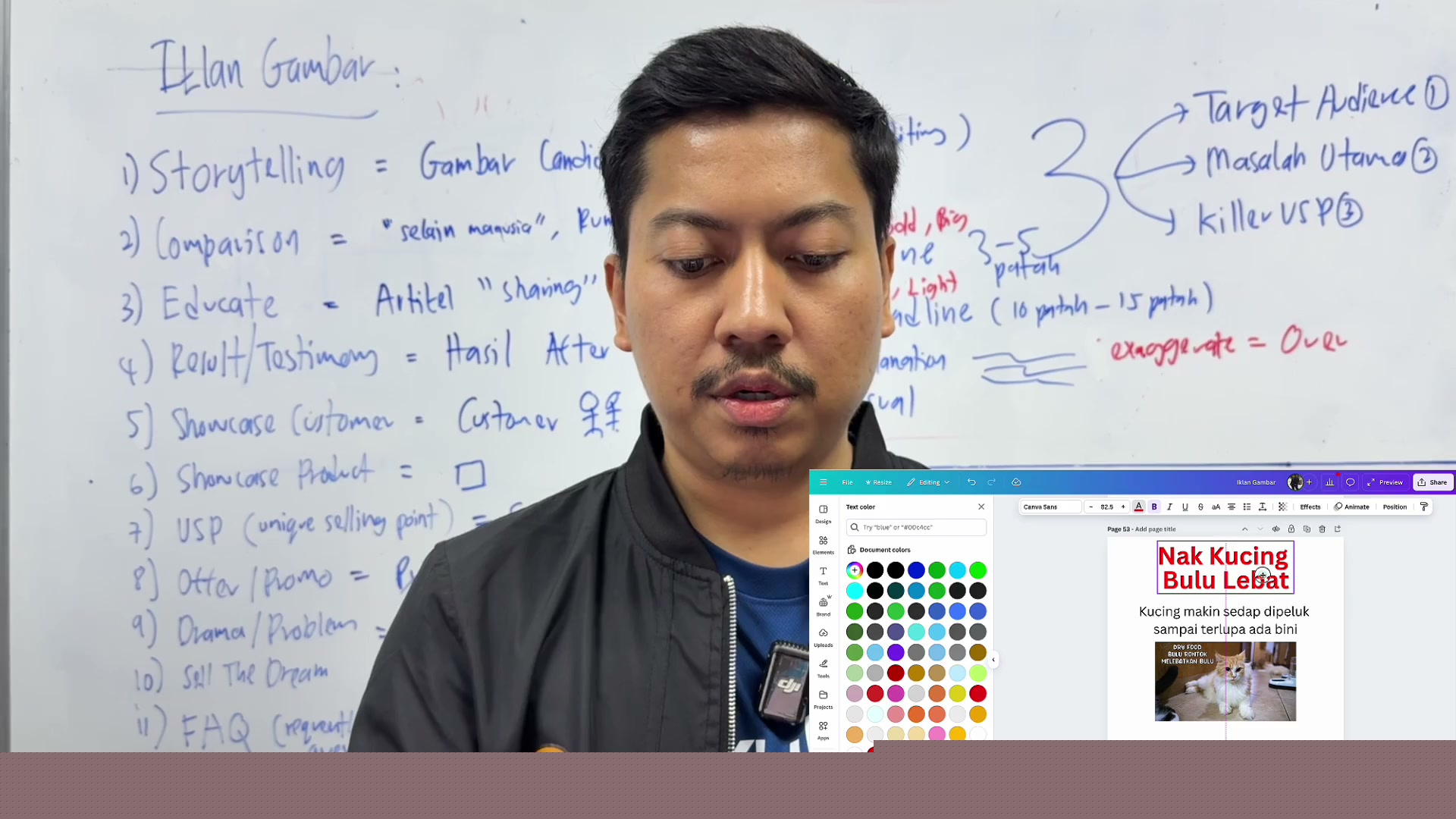 Paparan rakaman pada 00:25:24