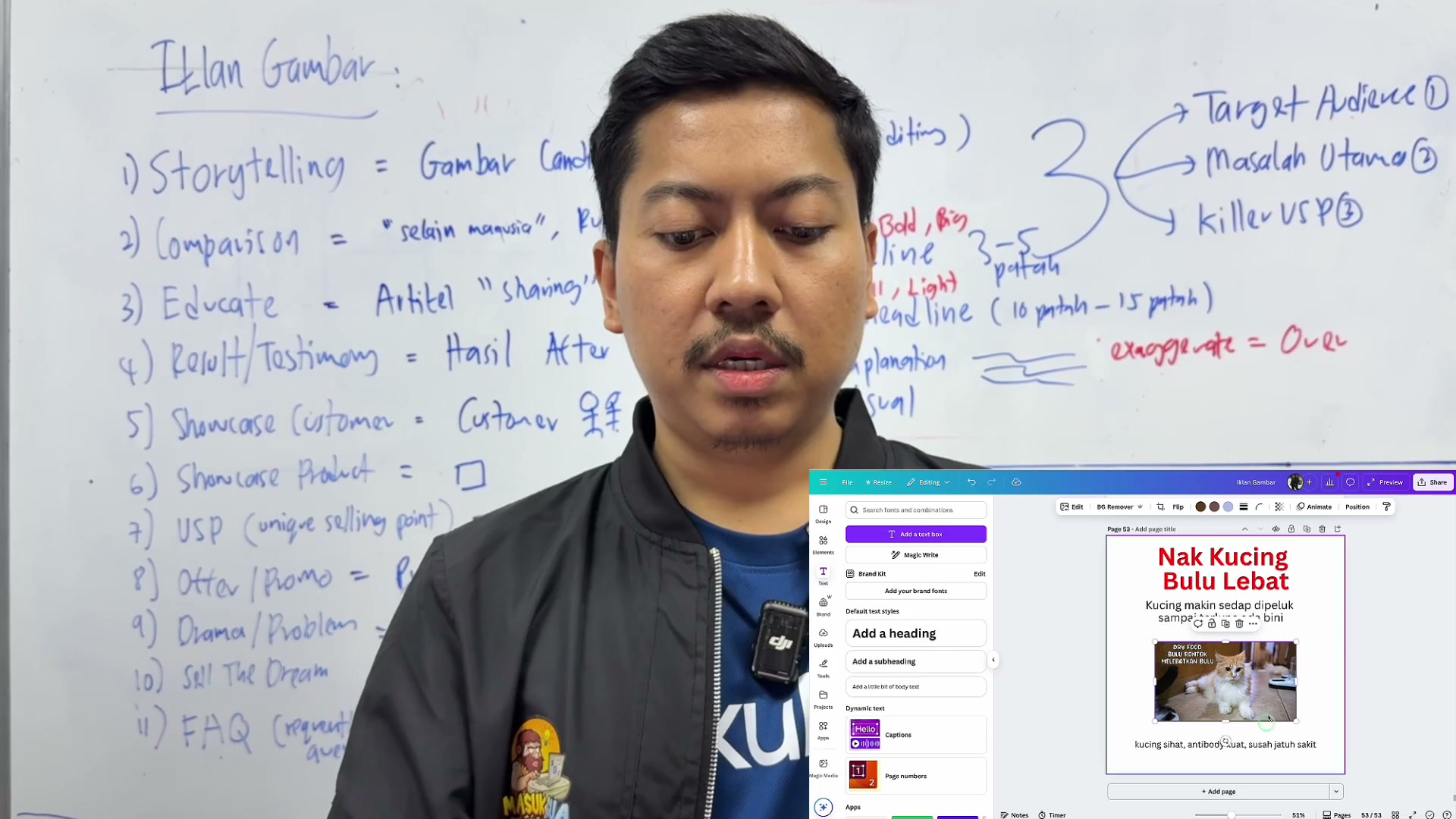 Paparan rakaman pada 00:25:45
