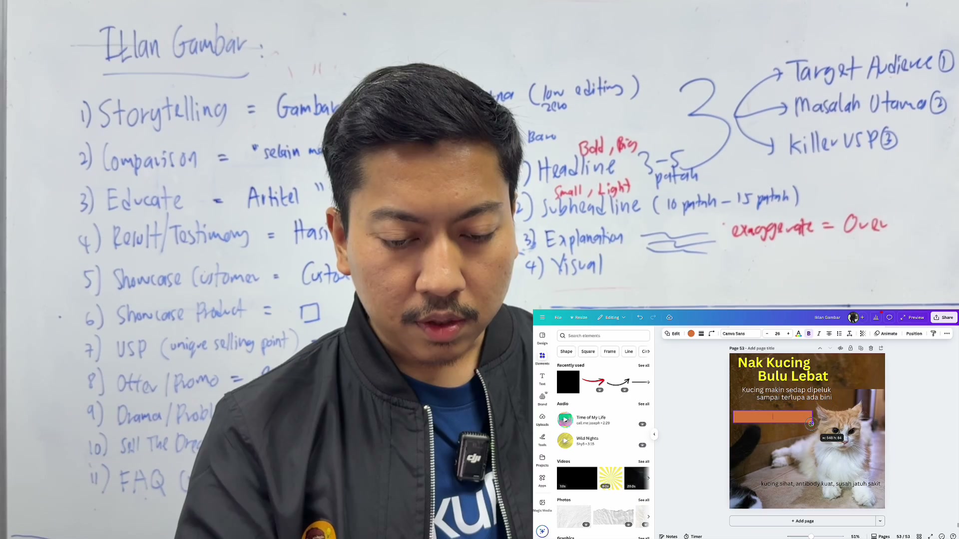 Paparan rakaman pada 00:28:33