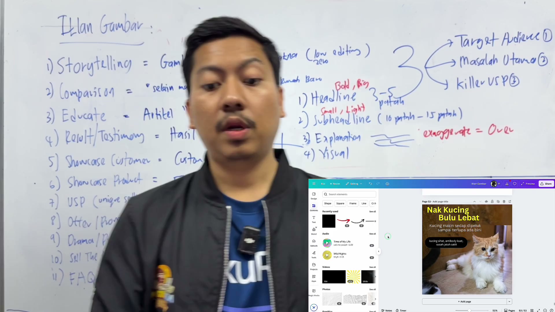 Paparan rakaman pada 00:30:27