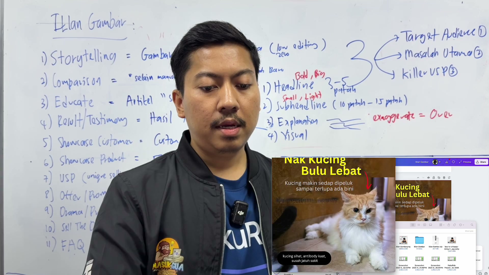Paparan rakaman pada 00:32:45