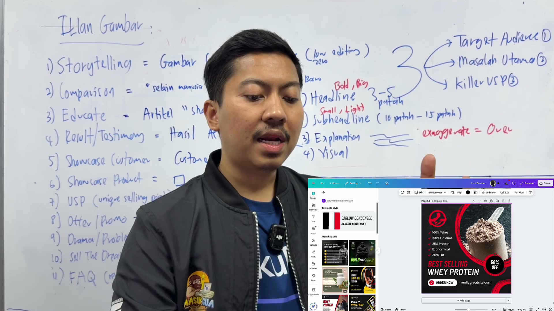 Paparan rakaman pada 00:34:27