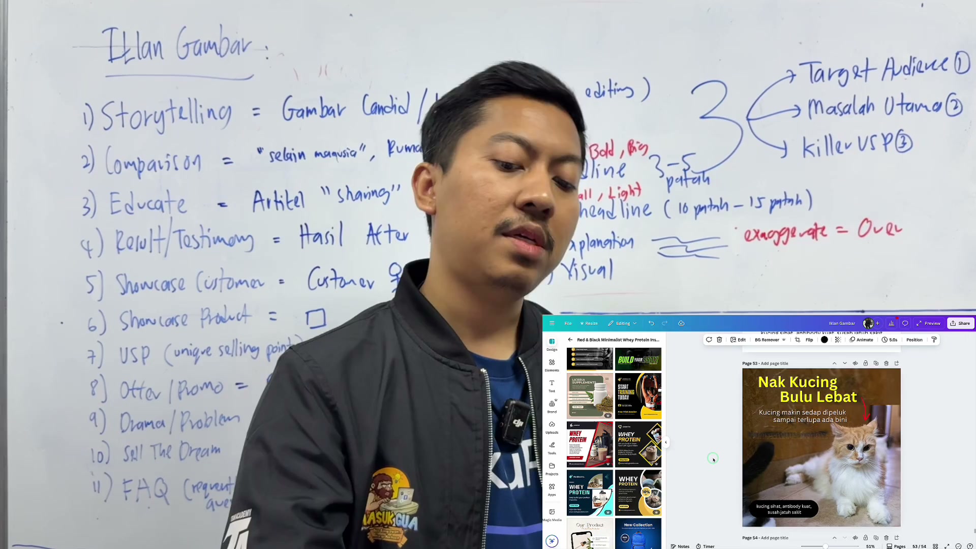 Paparan rakaman pada 00:34:42