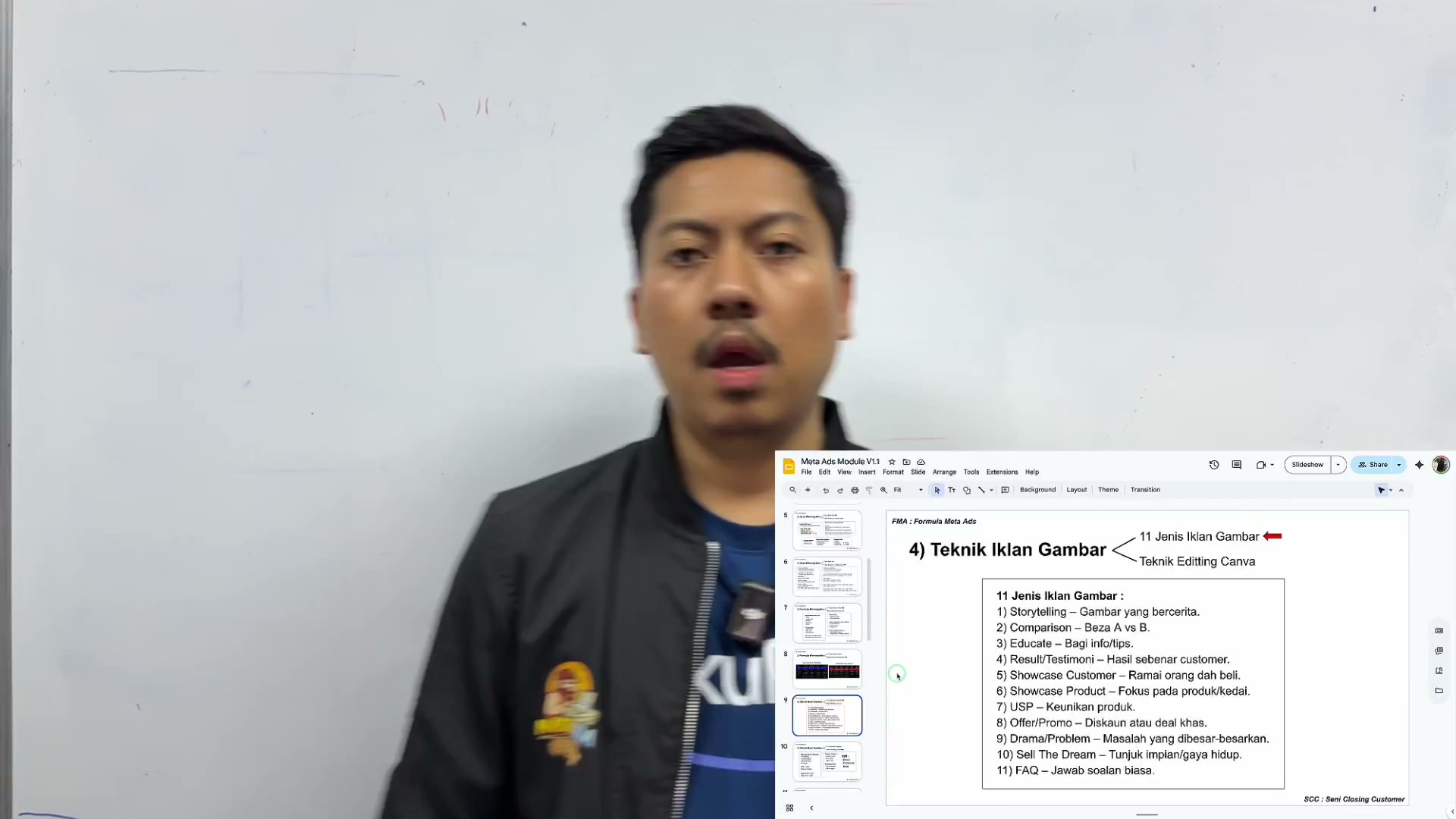 Paparan rakaman pada 00:00:00