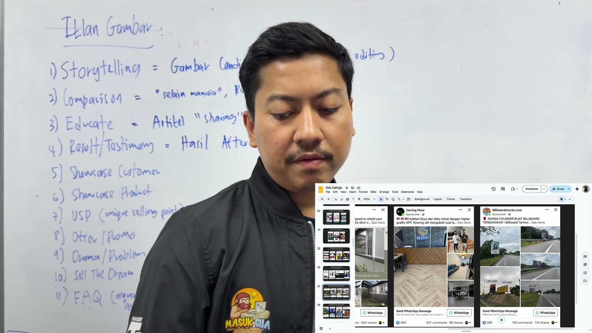 Paparan rakaman pada 00:07:06
