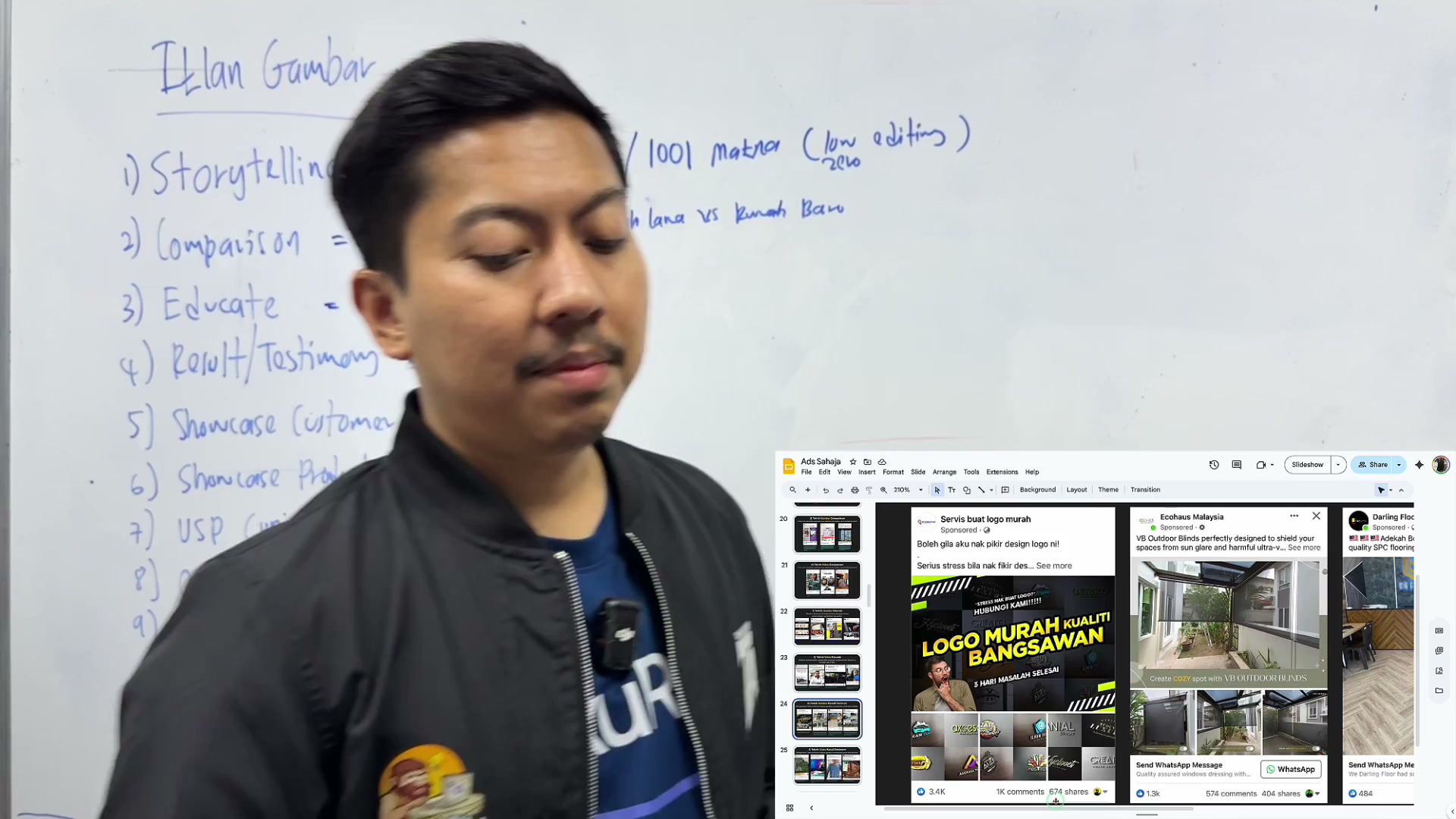 Paparan rakaman pada 00:07:30