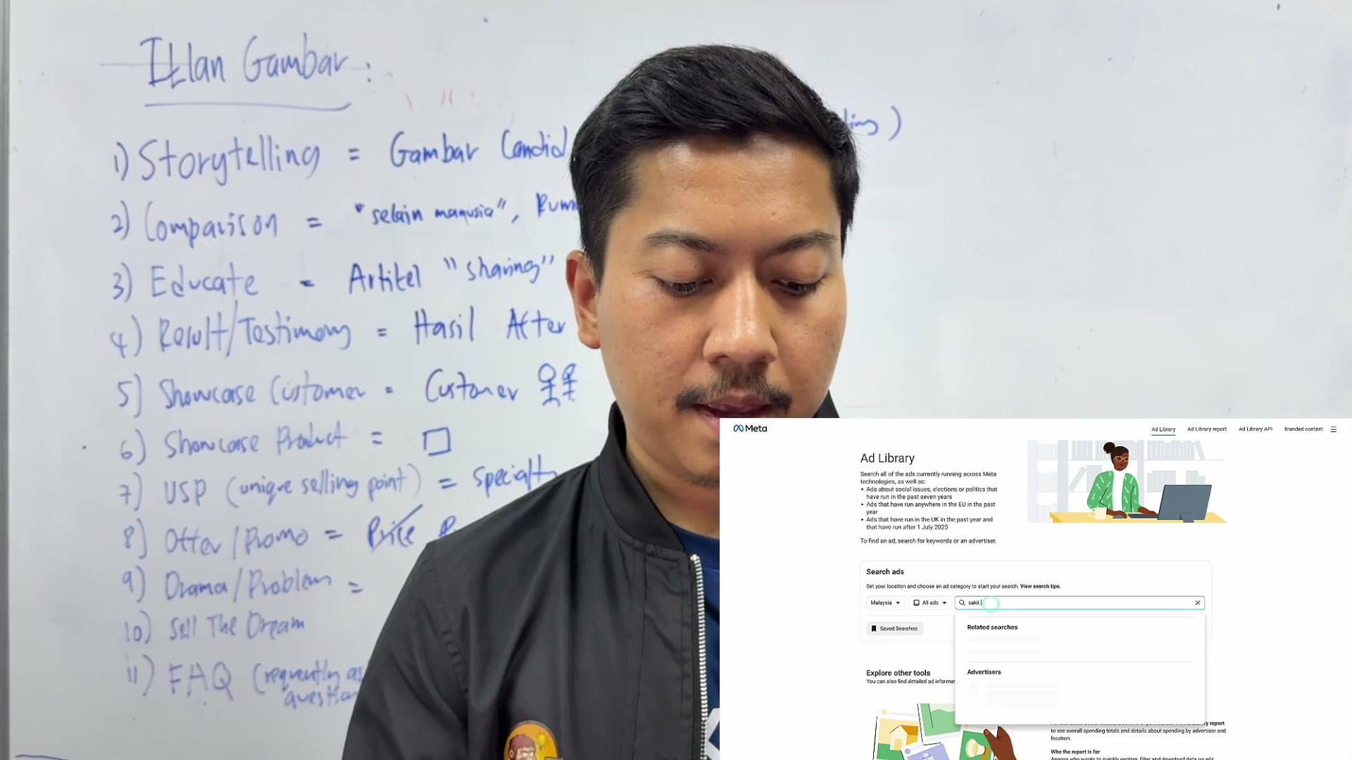 Paparan rakaman pada 00:10:06