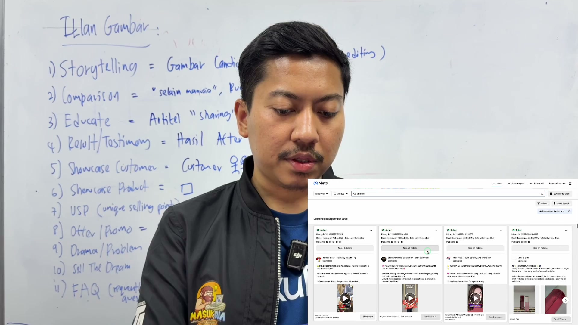Paparan rakaman pada 00:14:33