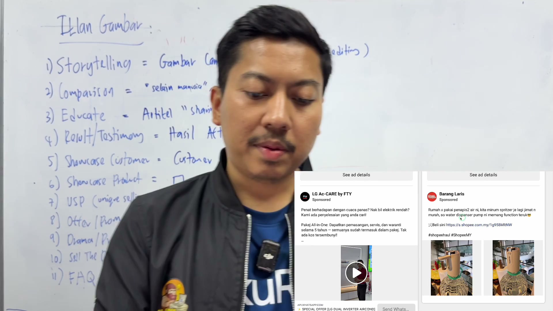 Paparan rakaman pada 00:15:57
