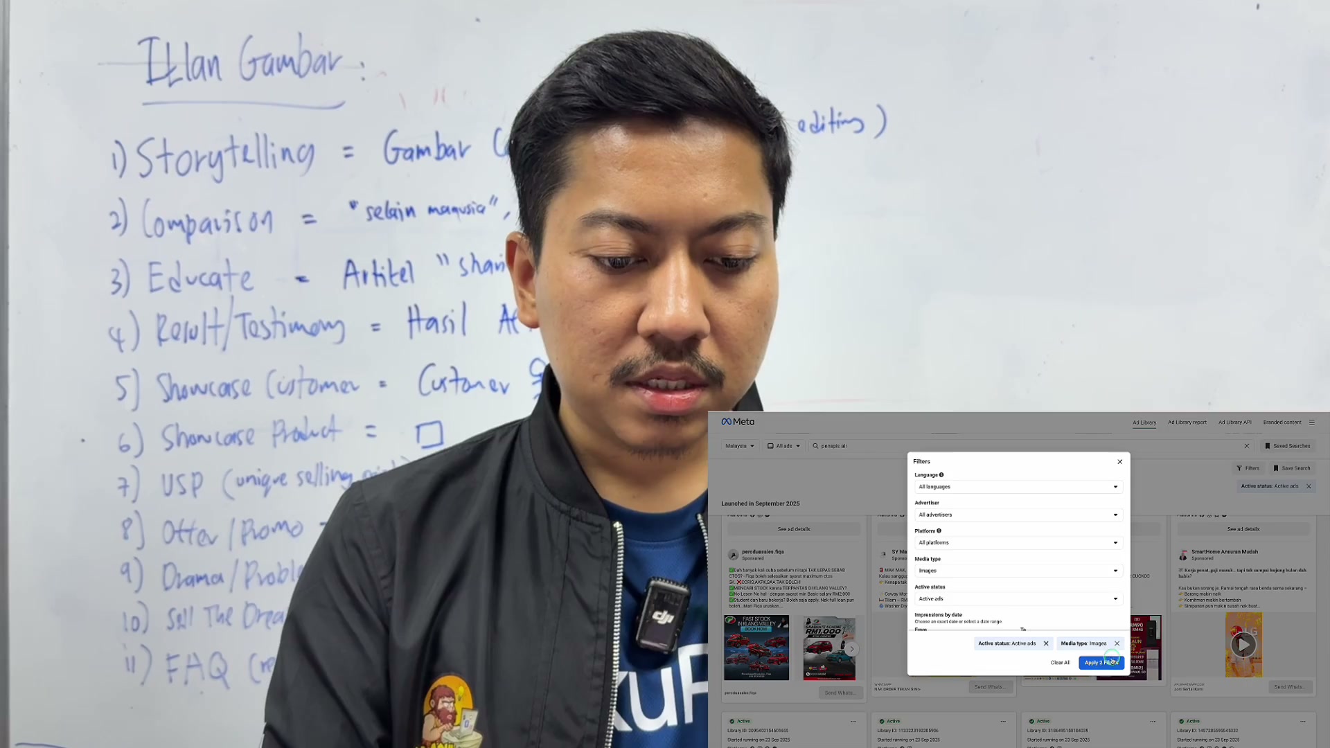 Paparan rakaman pada 00:16:27