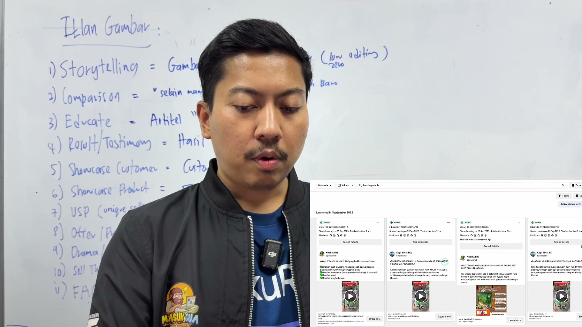 Paparan rakaman pada 00:19:15