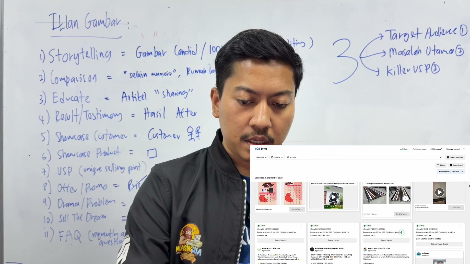 Paparan rakaman pada 00:25:39