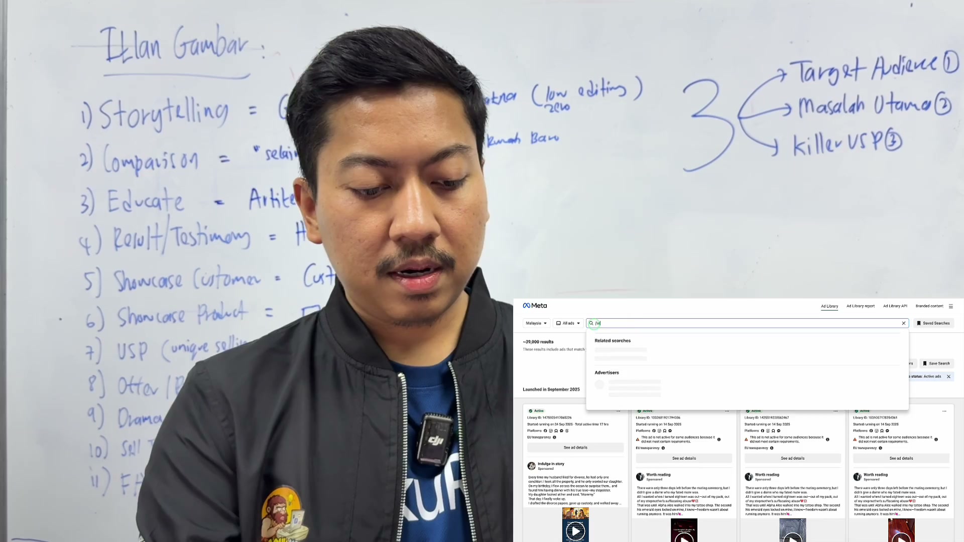 Paparan rakaman pada 00:26:03