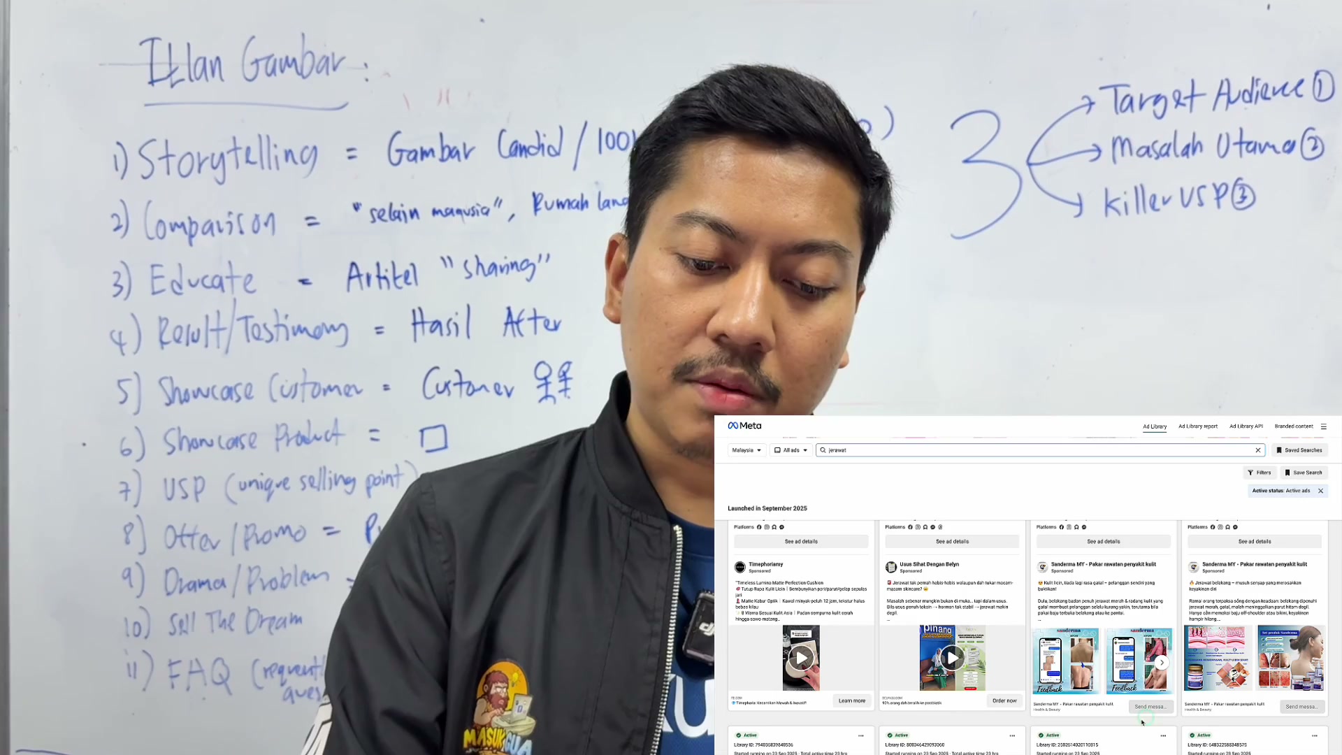 Paparan rakaman pada 00:28:09