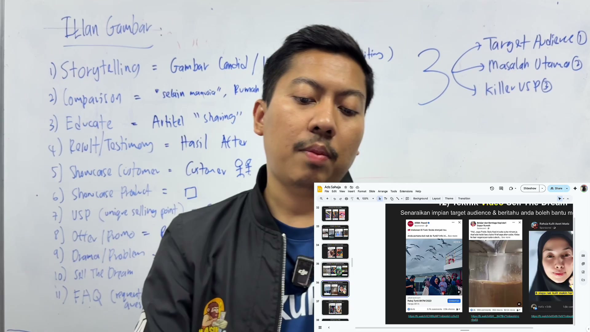 Paparan rakaman pada 00:28:33