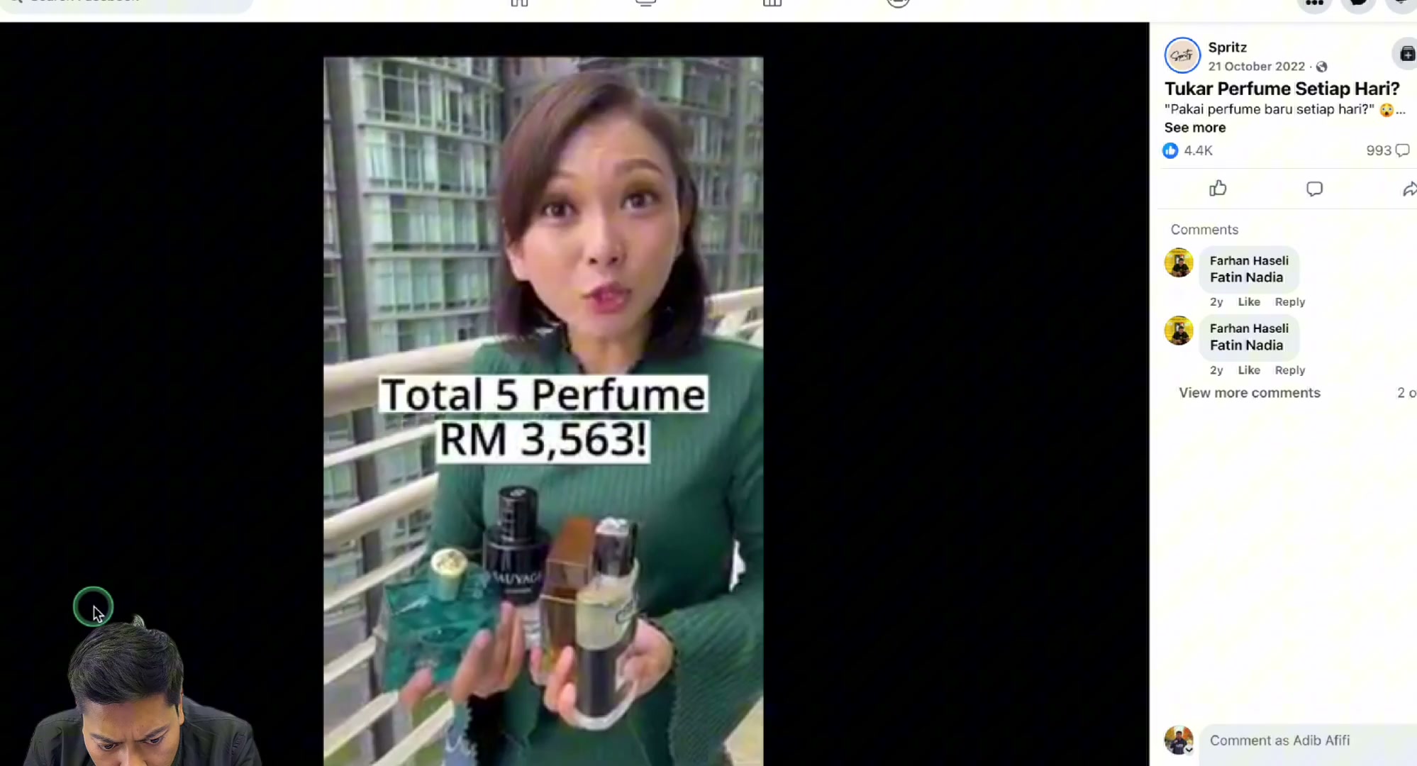 Paparan rakaman pada 00:04:12