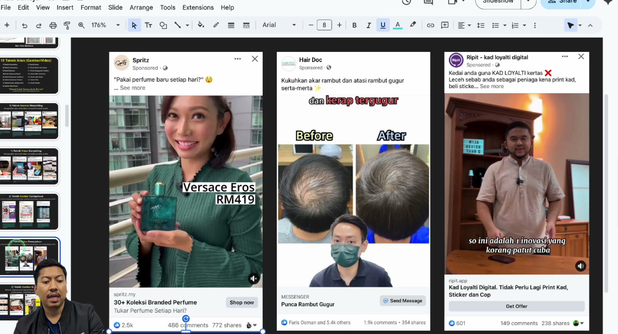 Paparan rakaman pada 00:04:33