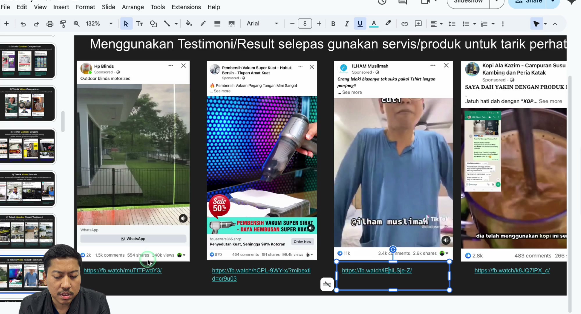 Paparan rakaman pada 00:06:54