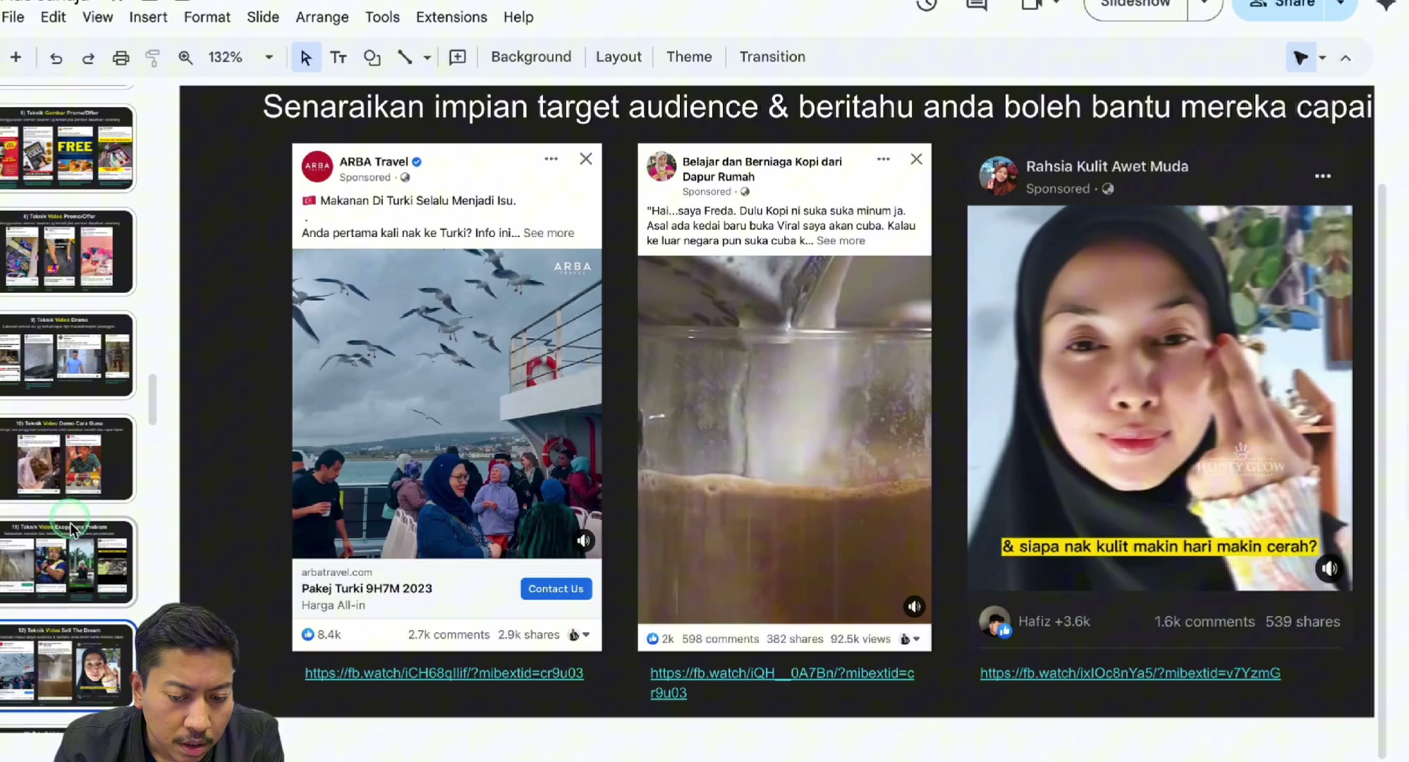 Paparan rakaman pada 00:08:24