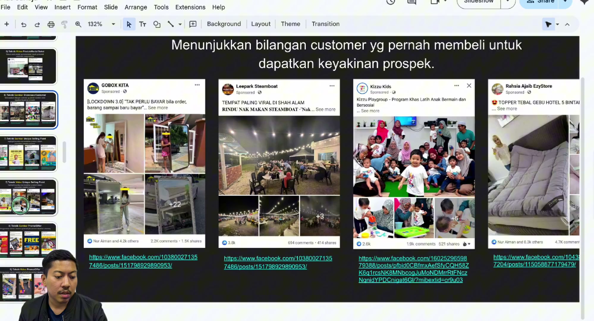 Paparan rakaman pada 00:09:48