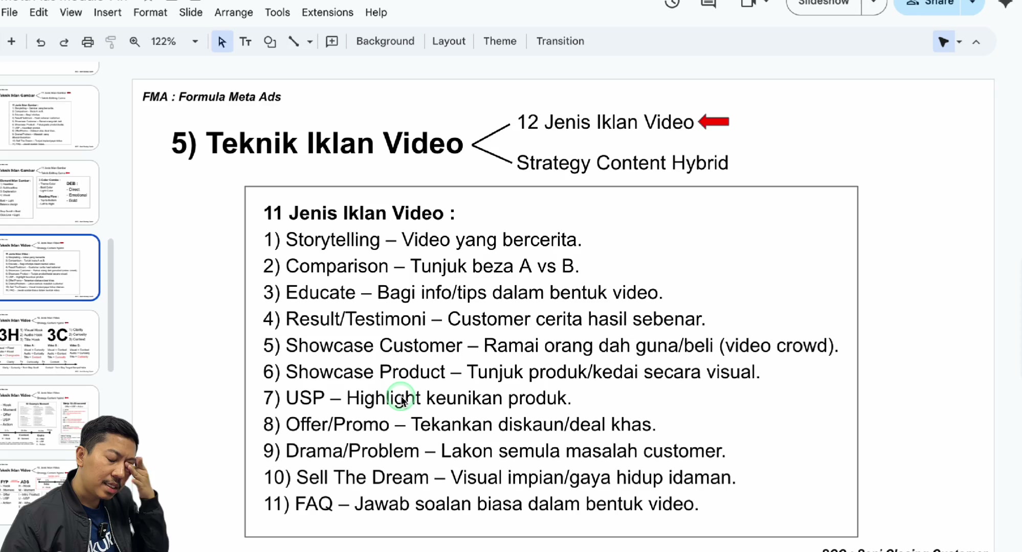 Paparan rakaman pada 00:19:03